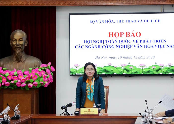 Hội nghị toàn quốc về các ngành công nghiệp văn hóa: Lan tỏa cách làm hay, hiến kế thúc đẩy sự phát triển - Anh 1
