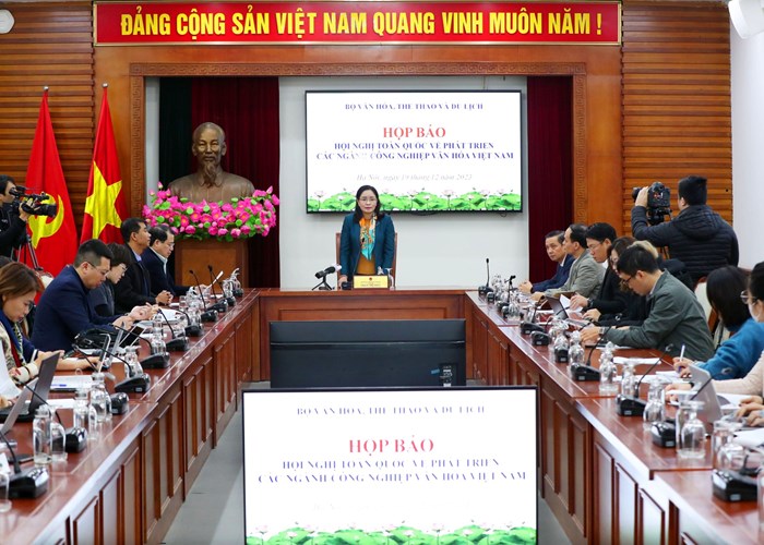 Hội nghị toàn quốc về các ngành công nghiệp văn hóa: Lan tỏa cách làm hay, hiến kế thúc đẩy sự phát triển - Anh 2
