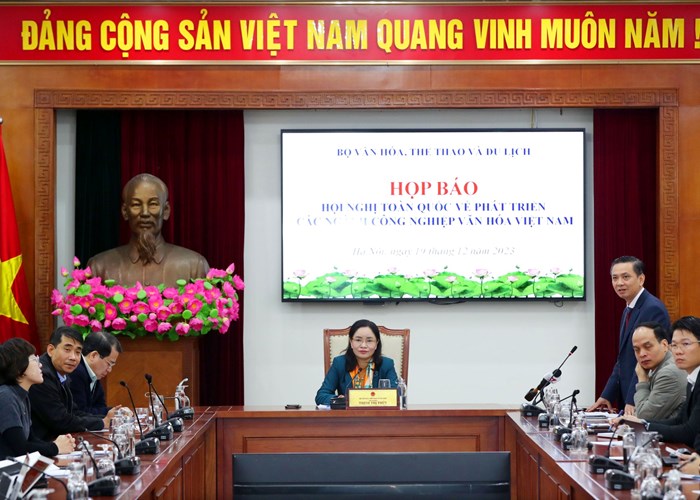 Hội nghị toàn quốc về các ngành công nghiệp văn hóa: Lan tỏa cách làm hay, hiến kế thúc đẩy sự phát triển - Anh 4