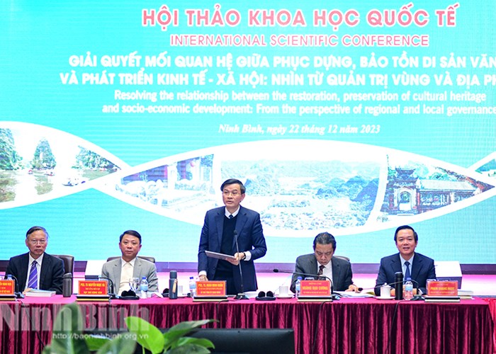 Giải quyết mối quan hệ giữa bảo tồn di sản văn hóa và phát triển kinh tế – xã hội - Anh 1