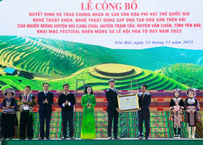 Yên Bái đón hai loại hình nghệ thuật của đồng bào Mông là Di sản văn hóa phi vật thể quốc gia - Anh 1