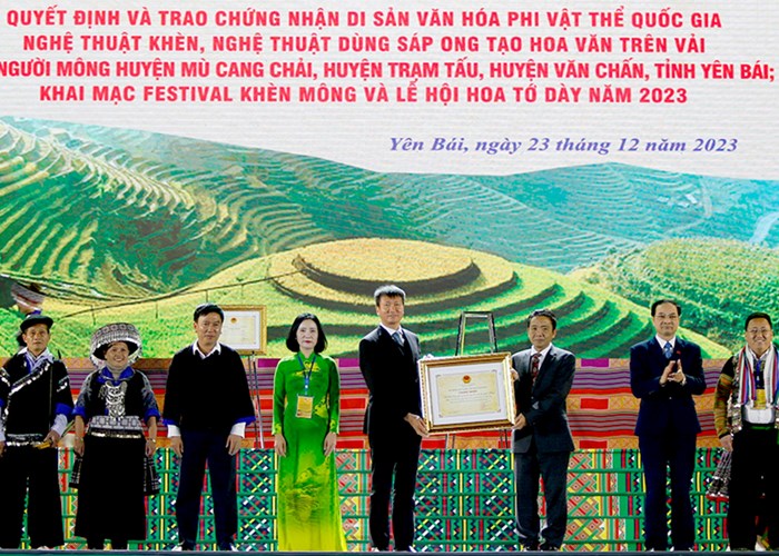 Yên Bái đón hai loại hình nghệ thuật của đồng bào Mông là Di sản văn hóa phi vật thể quốc gia - Anh 2