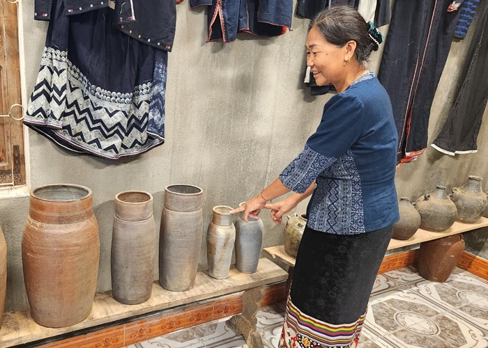 Độc đáo “bảo tàng Pỉ Noọng” của nữ nghệ nhân người Thái - Anh 2