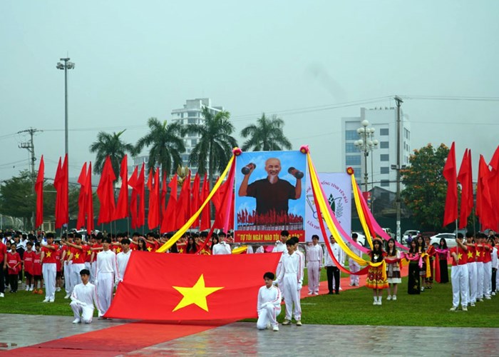 Hội khoẻ Phù Đổng tỉnh Yên Bái lần thứ XI, năm 2024 - Anh 1