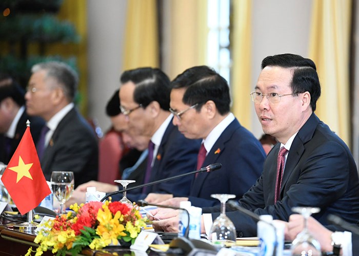 Việt Nam và Đức nhất trí đẩy mạnh các hoạt động giao lưu văn hóa - Anh 3