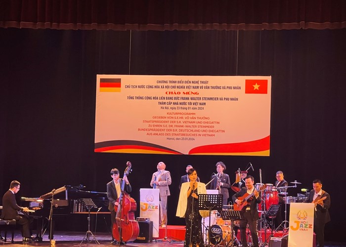 Chương trình nghệ thuật chào mừng Tổng thống Đức và phu nhân - Anh 4