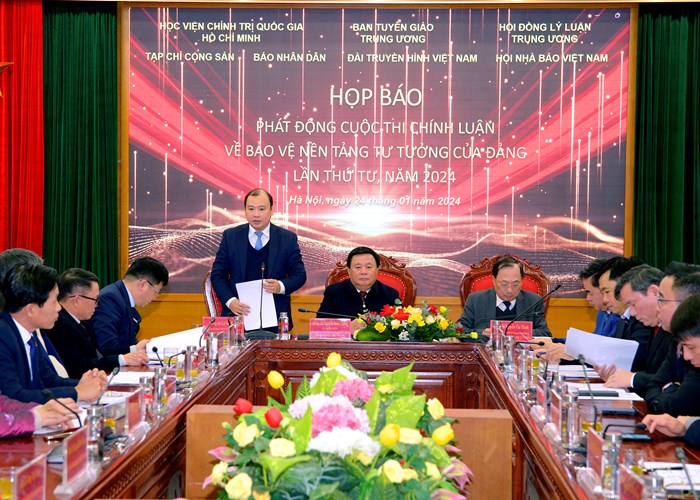 Phát động Cuộc thi chính luận về bảo vệ nền tảng tư tưởng của Đảng lần thứ tư - Anh 2