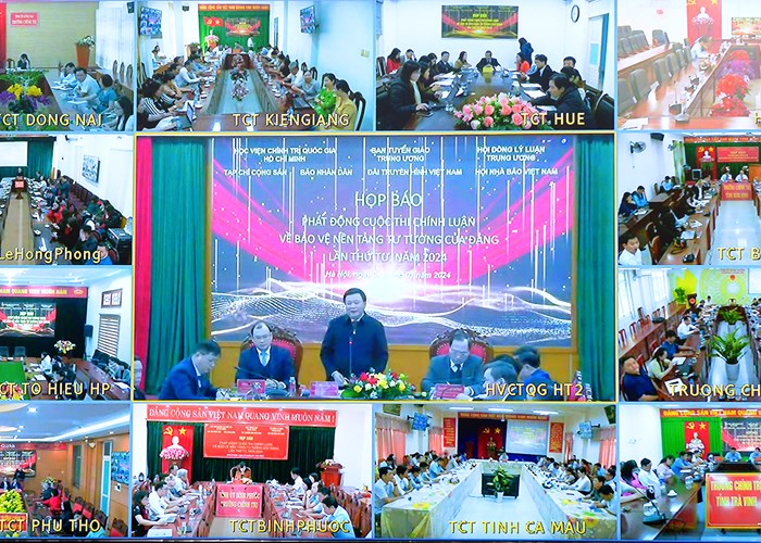 Phát động Cuộc thi chính luận về bảo vệ nền tảng tư tưởng của Đảng lần thứ tư - Anh 3