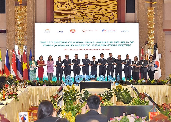 Hội nghị Bộ trưởng Du lịch ASEAN+3: Việt Nam nêu sáng kiến thúc đẩy hiệu quả hợp tác du lịch ASEAN+3 - Anh 2