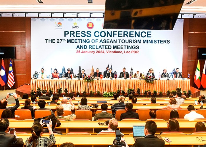 Họp báo Bộ trưởng Du lịch ASEAN lần thứ 27 - Anh 1
