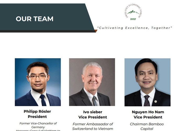 Diễn đàn Kinh tế Việt Nam – Thụy Sỹ (SVEF) tích cực đẩy mạnh hợp tác và đầu tư giữa hai nước - Anh 2
