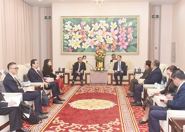 Đẩy nhanh tiến độ triển khai Dự án Công viên Hữu nghị Lào-Việt Nam tại Vientiane - Anh 1