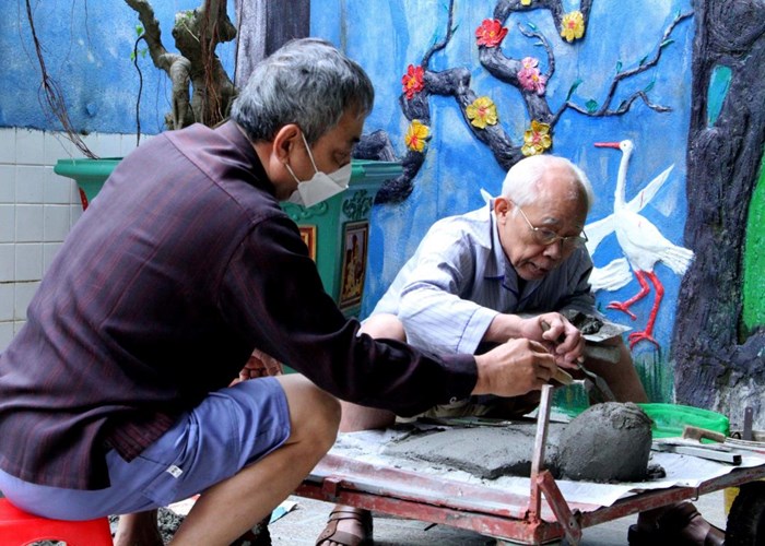 Vườn tượng “địa chỉ đỏ” về các vĩ nhân và anh hùng dân tộc - Anh 3