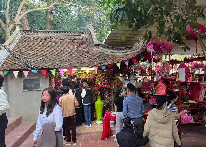 Tấp nập du khách đi lễ đền Và đầu Xuân Giáp Thìn - Anh 9