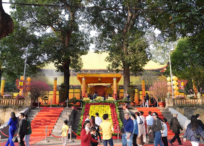 Hoàng thành Thăng Long thu hút hàng vạn du khách dịp Xuân Giáp Thìn - Anh 2