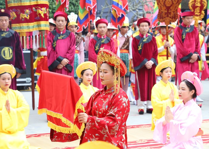 Trang trọng Lễ dâng hương Tổ Mẫu Âu Cơ - Anh 8