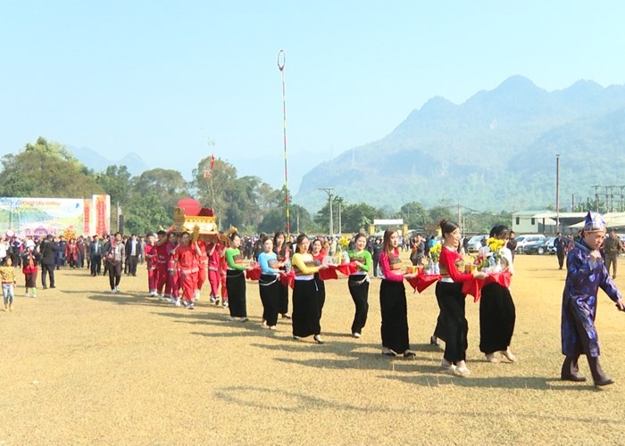 Hoà Bình đón nhận Di sản văn hóa phi vật thể quốc gia Keng Loóng và mở hội Xên Mường - Anh 4