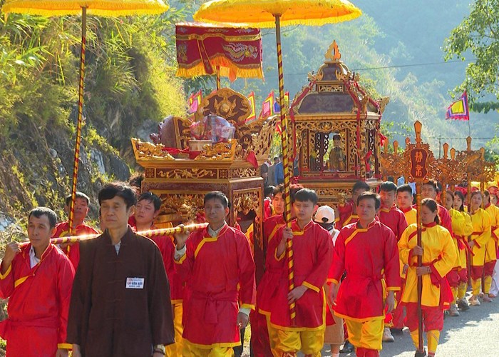 Lễ hội Đền thờ Vua Lê Thái Tổ nơi biên cương Nậm Nhùn - Anh 5