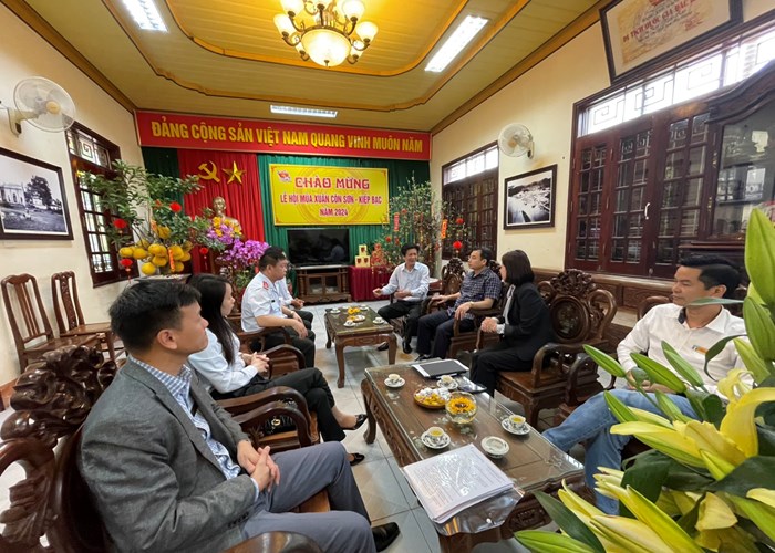 Thanh tra công tác quản lý và lễ hội tại Hải Dương: Chú trọng các yếu tố an toàn, văn minh, lành mạnh - Anh 1