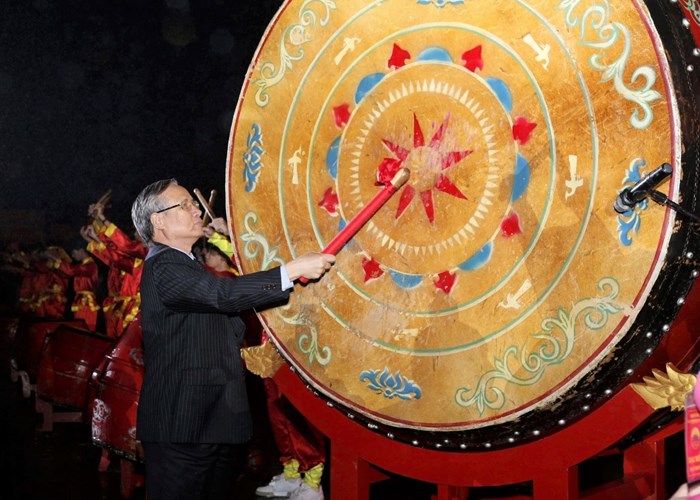 Khai mạc Lễ hội đền Trần Thái Bình năm 2024 - Anh 1