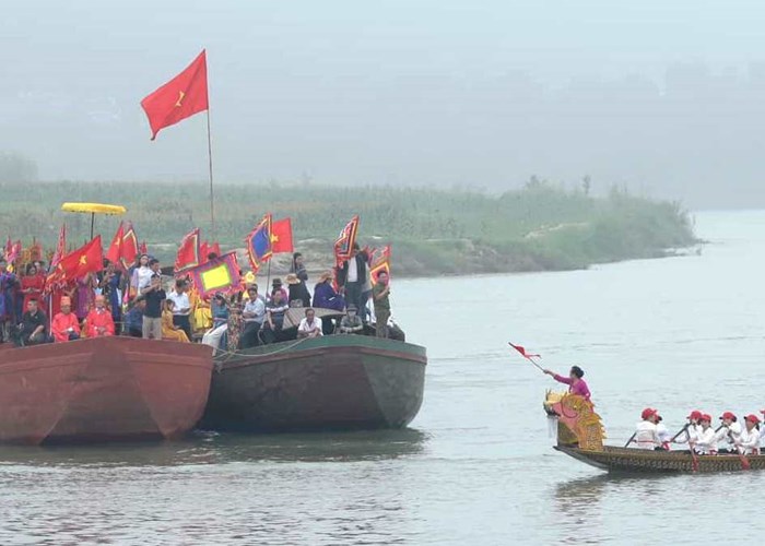 Khai mạc Lễ hội đền Vua Mai năm 2024 - Anh 3