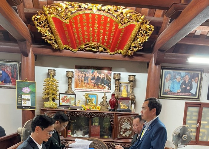 Thanh tra công tác quản lý và tổ chức lễ hội tại Đền Trần, Phủ Dầy (Nam Định) - Anh 4