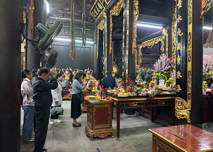 Hà Nội: Kiểm tra công tác quản lý và tổ chức lễ hội tại các di tích trọng điểm - Anh 3