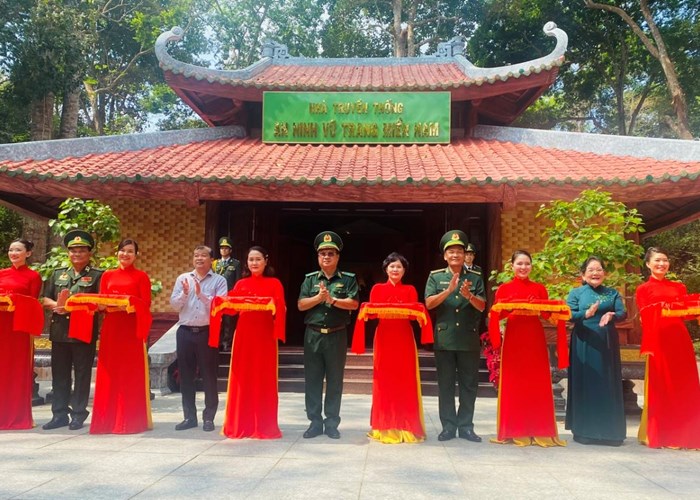 Khánh thành công trình sửa chữa, nâng cấp Nhà truyền thống An ninh vũ trang miền Nam - Anh 1