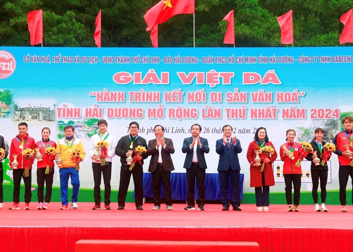 Giải việt dã kết nối di sản văn hóa tỉnh Hải Dương - Anh 1