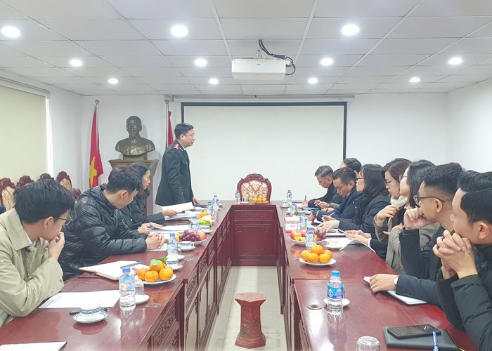 Công bố Quyết định thanh tra tại Cục Bản quyền tác giả - Anh 1