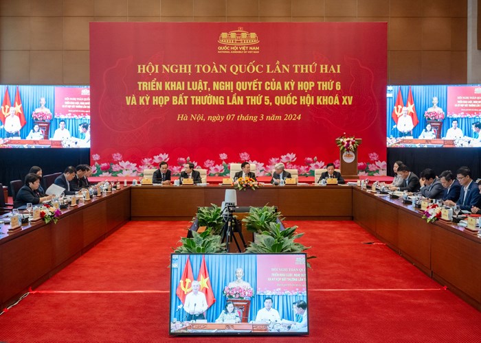 Hội nghị toàn quốc triển khai luật, nghị quyết mới được Quốc hội thông qua - Anh 4
