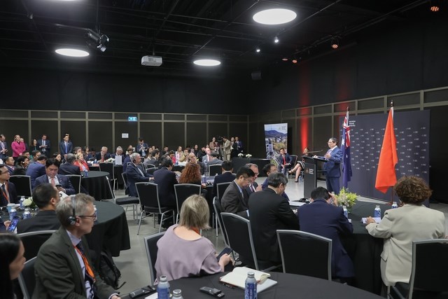 Thủ tướng Phạm Minh Chính thăm Đại học Quốc gia Australia - Anh 2