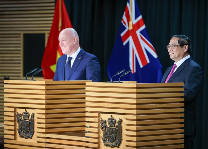 Đưa quan hệ Đối tác Chiến lược Việt Nam - New Zealand tiếp tục phát triển mạnh mẽ, sâu sắc hơn nữa - Anh 1