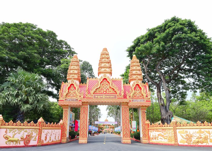 Chùa Xiêm Cán của cộng đồng Khmer ở Bạc Liêu: Điểm du lịch tiêu biểu ĐBSCL - Anh 2