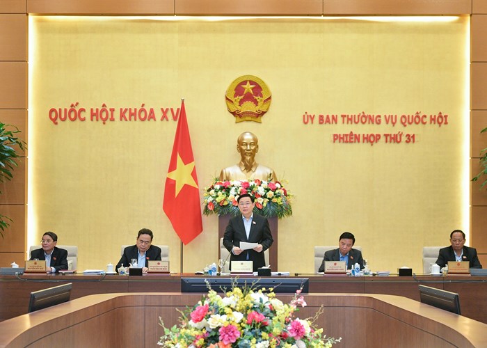 Khai mạc Phiên họp thứ 31 của Ủy ban Thường vụ Quốc hội - Anh 1
