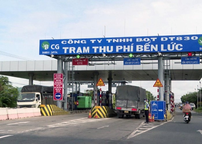Điều chỉnh phí dịch vụ sử dụng đường bộ dự án BOT Đường tỉnh 830 về mức ban đầu - Anh 1