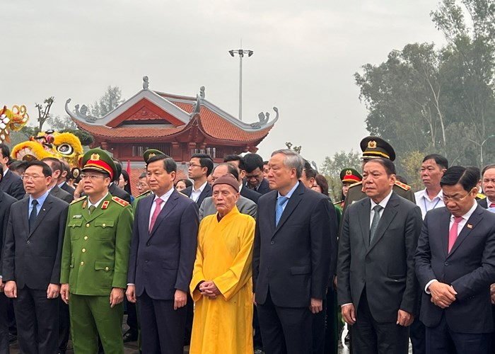 Bắc Giang: Khánh thành Đền thờ Hoàng Hoa Thám và nghĩa quân - Anh 2