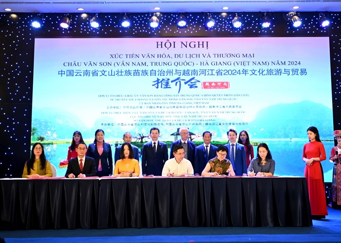 Hà Giang và châu Văn Sơn (Trung Quốc) hợp tác xúc tiến văn hoá, du lịch và thương mại - Anh 4