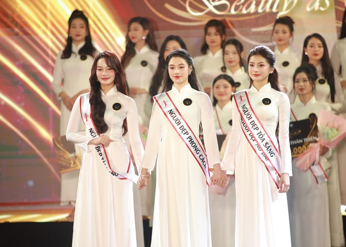 Chung kết Cuộc thi Hoa khôi sinh viên Đại học Văn hóa Hà Nội 2024 - Anh 9