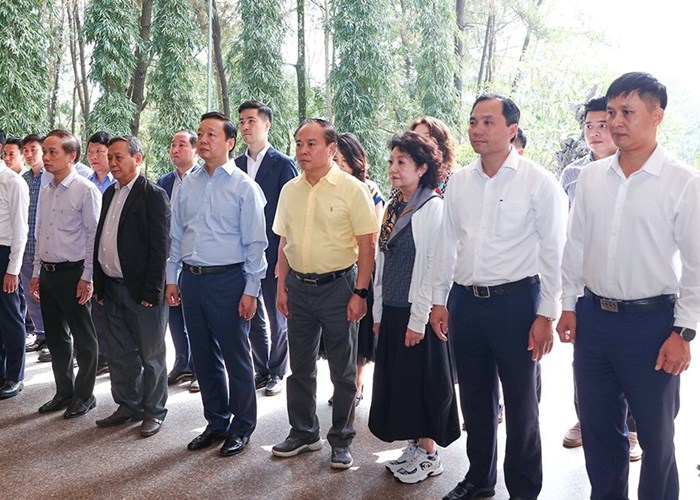 Phó Thủ tướng Trần Hồng Hà dâng hương tại Khu di tích Ngã ba Đồng Lộc - Anh 1