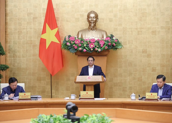 Thủ tướng: Các dự án luật phải được xây dựng theo hướng đẩy mạnh phân cấp, phân quyền - Anh 1