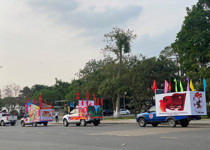 Lễ xuất quân hành trình “Về với Điện Biên” - Anh 1