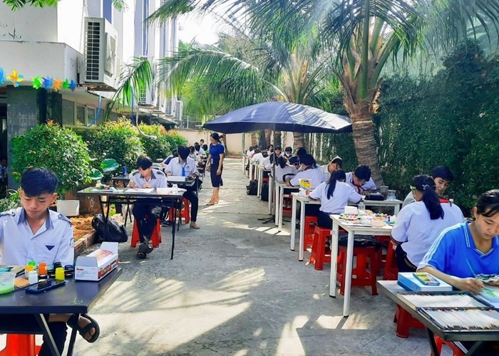 Kiên Giang trao giải hội thi Nét vẽ mùa xuân - Anh 1