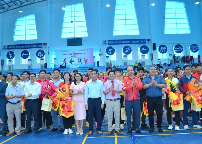 Khai mạc Giải vô địch Wushu quốc gia năm 2024 - Anh 3