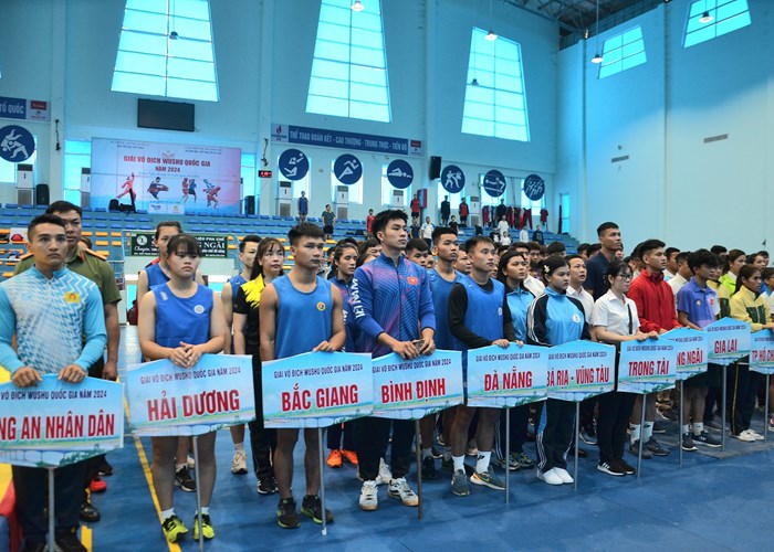 Khai mạc Giải vô địch Wushu quốc gia năm 2024 - Anh 2