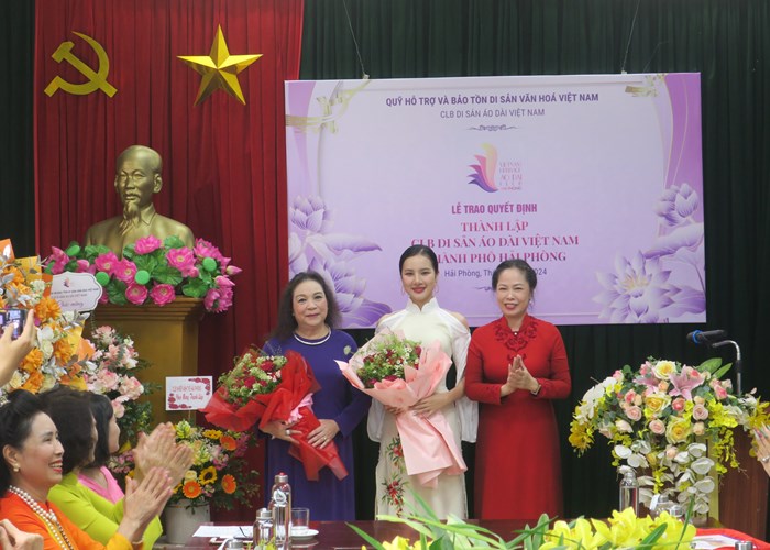 Thành lập Câu lạc bộ Di sản Áo dài Việt Nam TP. Hải Phòng - Anh 6