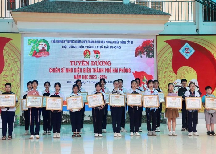 Liên hoan chiến sĩ nhỏ Điện Biên thành phố Hải Phòng - Anh 2