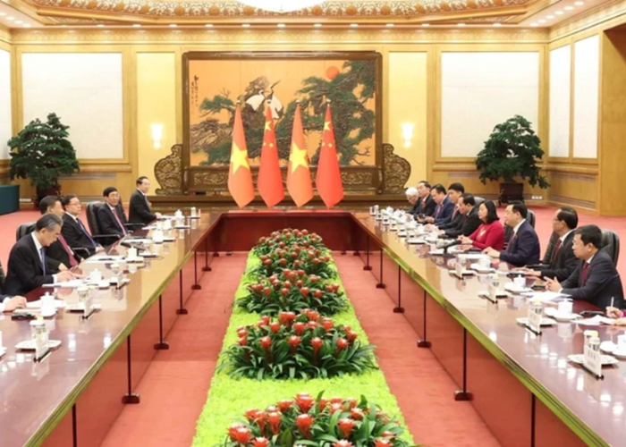 Chủ tịch Quốc hội Vương Đình Huệ hội kiến Tổng Bí thư, Chủ tịch nước Trung Quốc Tập Cận Bình - Anh 2