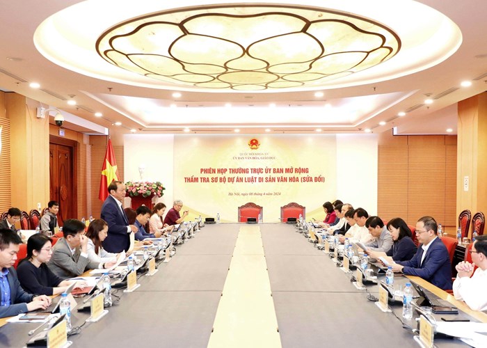 Dự án Luật Di sản văn hoá (sửa đổi): Được chuẩn bị một cách công phu, đủ điều kiện để trình Quốc hội - Anh 2