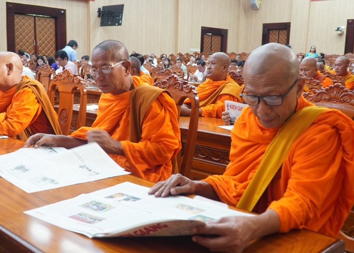 Kiên Giang họp mặt mừng Tết cổ truyền Chôl Chnăm Thmây năm 2024 - Anh 4